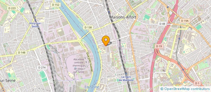 localisation de l'entreprise SA CONSULTING à ALFORTVILLE