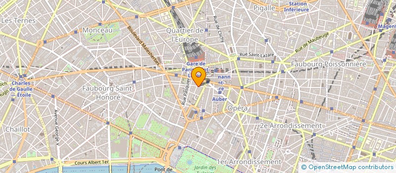 localisation de l'entreprise SA CONTROLE COMPTABLE à PARIS