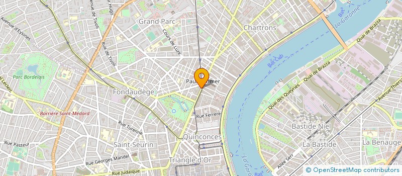 localisation de l'entreprise SA COOP CAPIT PERSON VARIAB RES DE PARIS à BORDEAUX