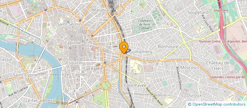 localisation de l'entreprise SA COOP RESIDENCE VIEUX MOULIN à TOULOUSE