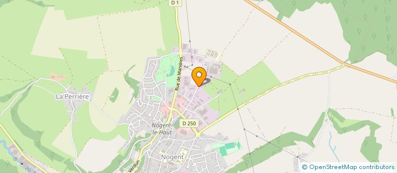 localisation de l'entreprise SA CORNU à NOGENT
