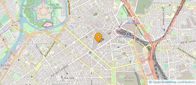 localisation de l'entreprise SA D'EXPLOITATION BENJAMIN à LILLE