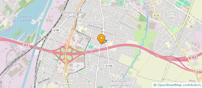 localisation de l'entreprise SA DANGRE CYCLES à MARLY