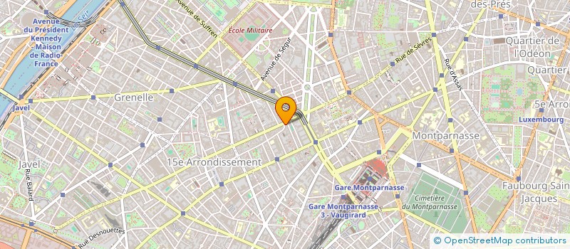 localisation de l'entreprise SA DE FINANCEMENT ET DE PARTICIPATION à PARIS