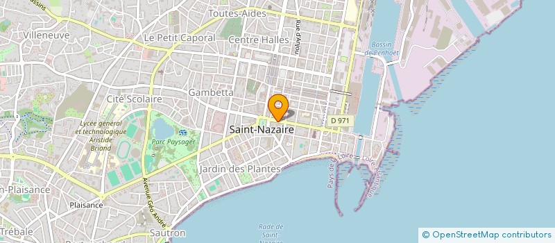 localisation de l'entreprise SA DE GESTION ESPACE LOISIRS- SEGESLO  SAINT-HERBLAIN