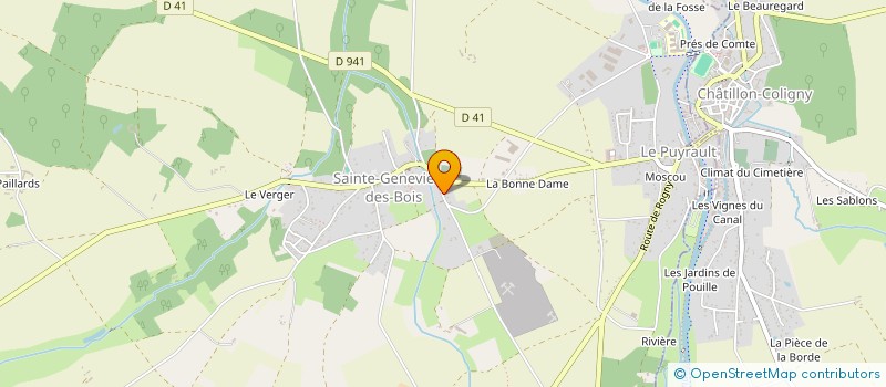 localisation de l'entreprise SA DE MIVOISIN à ADON