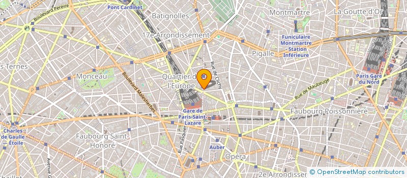 localisation de l'entreprise SA DEAUVILLE  PARIS