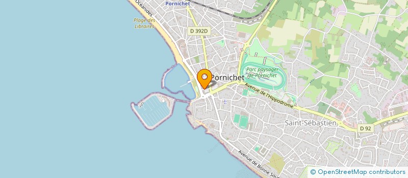 localisation de l'entreprise SA DELVIGNE DELANOE à PORNICHET
