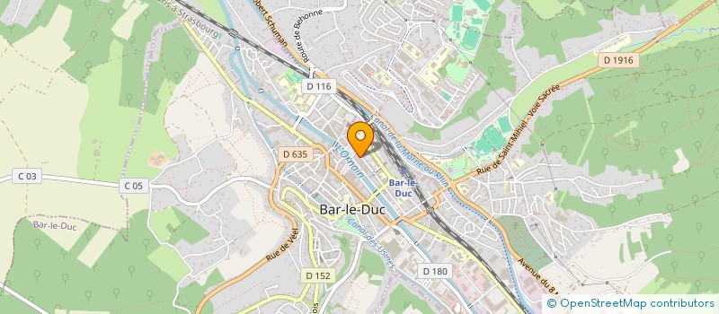 localisation de l'entreprise SA DEMENAGEMENTS TRANSPORTS ANGER à BAR-LE-DUC