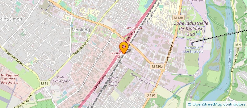 localisation de l'entreprise SA DENJEAN LOCATION à TOULOUSE