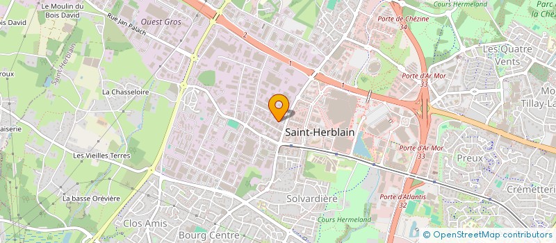 localisation de l'entreprise SA DES ANCIENS ETS G.PAULAIN à SAINT-HERBLAIN