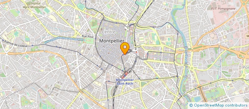 localisation de l'entreprise SA DES GAZETTES ASSOCIEES à MONTPELLIER