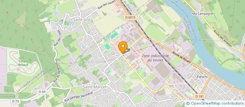 localisation de l'entreprise SA DES PRES à SAINT-MARCEL