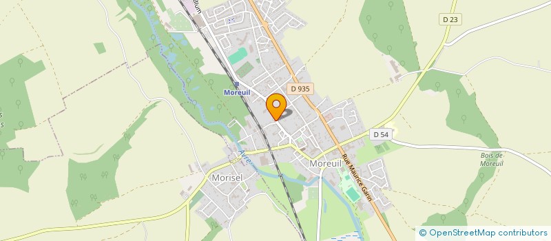 localisation de l'entreprise SA DESAVOY à MOREUIL