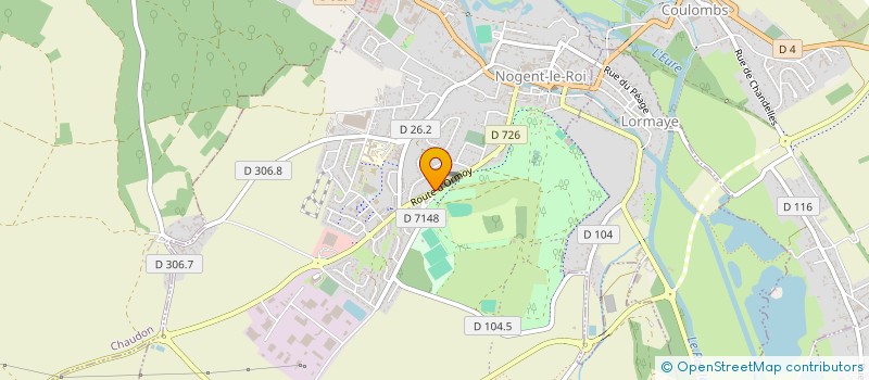 localisation de l'entreprise SA DISTRI-BAT à NOGENT-LE-ROI
