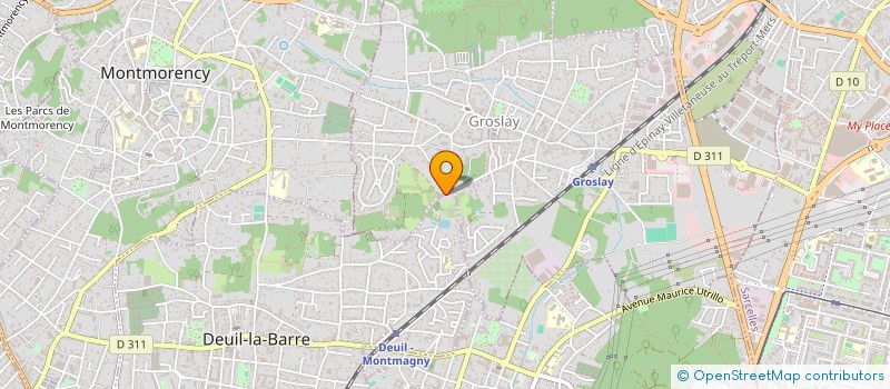 localisation de l'entreprise SA DISTRIBUTION  DEUIL-LA-BARRE