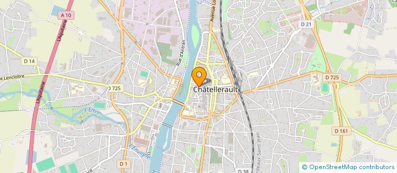 localisation de l'entreprise SA & DM à CHATELLERAULT