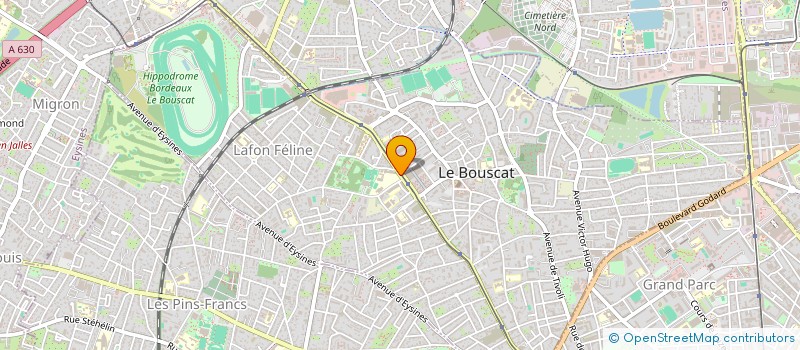 localisation de l'entreprise SA DOMAINE DU BEL AIR à LE BOUSCAT