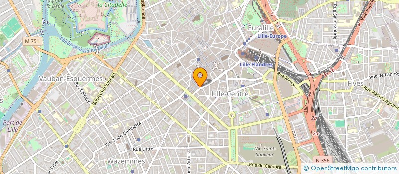 localisation de l'entreprise SA DSI à LILLE