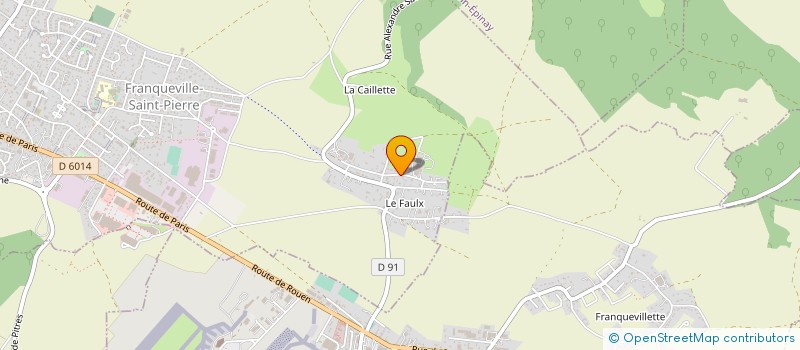 localisation de l'entreprise SA DU COLOMBIER à GARANCIERES-EN-BEAUCE