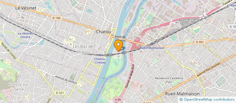localisation de l'entreprise SA DU GOLF DE L'ILE FLEURIE à PARIS