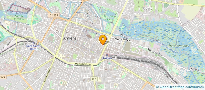 localisation de l'entreprise SA DU PENSIONNAT JEANNE D'ARC à AMIENS