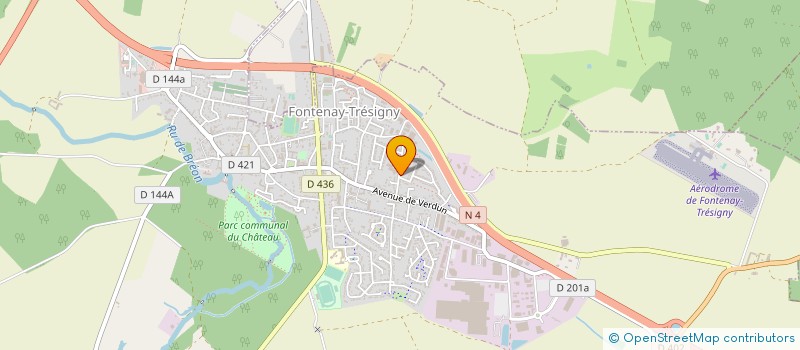 localisation de l'entreprise SA DU PRE FORET à FONTENAY-TRESIGNY