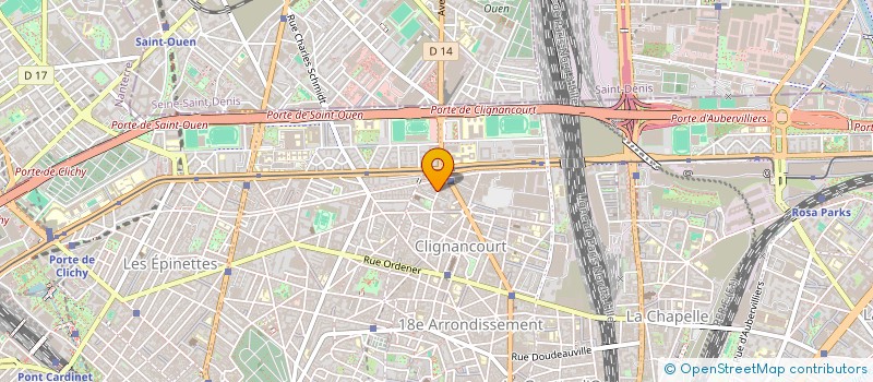 localisation de l'entreprise SA DURAGO  PARIS