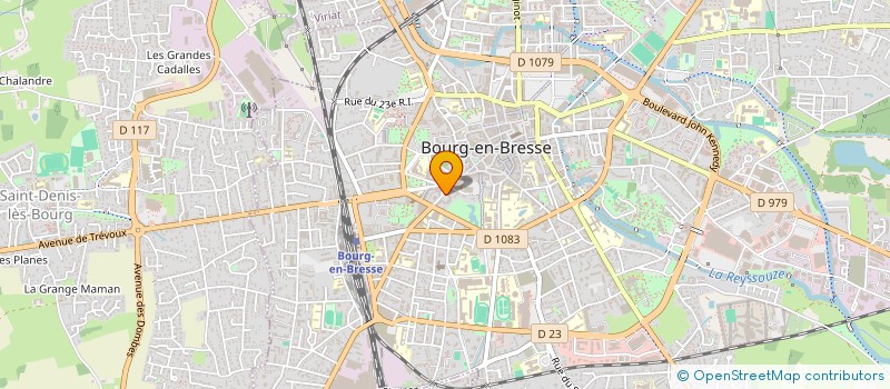 localisation de l'entreprise SA ECONOMIE MIXTE DE PROMOTION DEP AIN à BOURG-EN-BRESSE