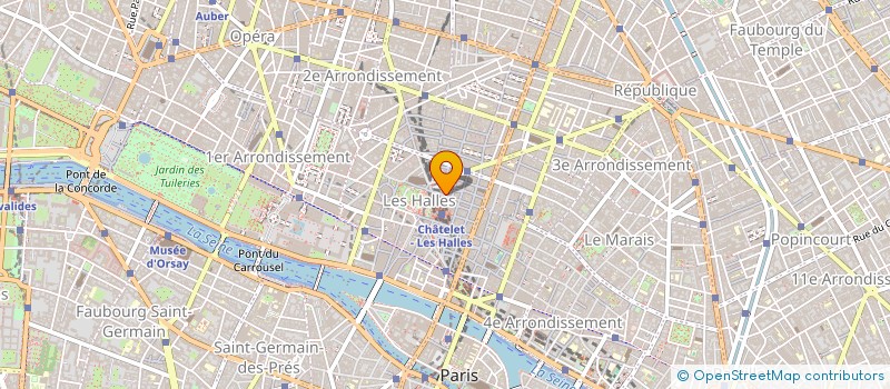 localisation de l'entreprise SA ELISABETH BONNEFON à PARIS