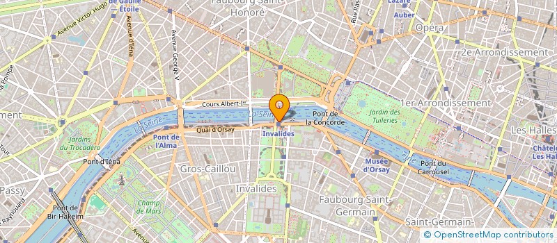 localisation de l'entreprise SA ENTREPRISE IMPORT EXPORT  PARIS 07