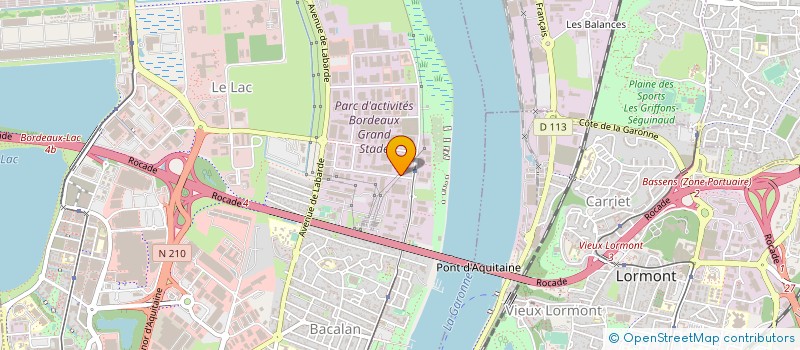 localisation de l'entreprise SA ETABLISSEMENTS BERAHA à BORDEAUX