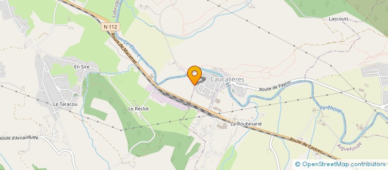 localisation de l'entreprise SA ETABLISSEMENTS WAROUDE à LABRUGUIERE