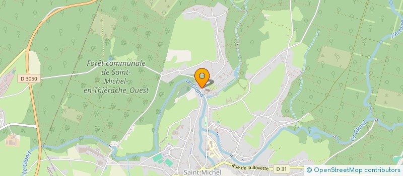 localisation de l'entreprise SA ETS DUCHENE ET FILS à SAINT-MICHEL