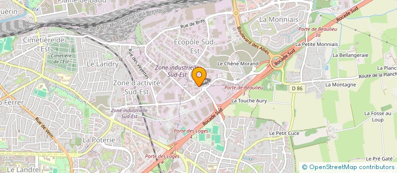 localisation de l'entreprise SA ETS GONI  VERN-SUR-SEICHE