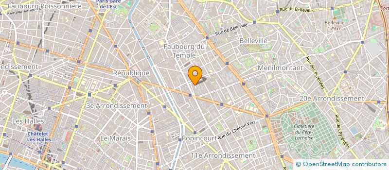 localisation de l'entreprise SA ETS TOULLER à PARIS