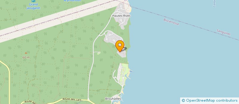 localisation de l'entreprise SA EUROPEAN RESORTS  BISCARROSSE