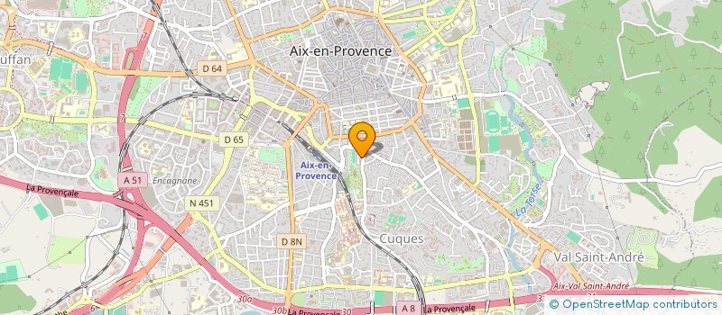 localisation de l'entreprise SA EUROSERIGRAPHIE à AIX-EN-PROVENCE