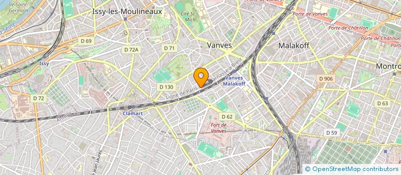 localisation de l'entreprise SA EXPLOIT RENOV IMMEU PROMO IMMO  VANVES