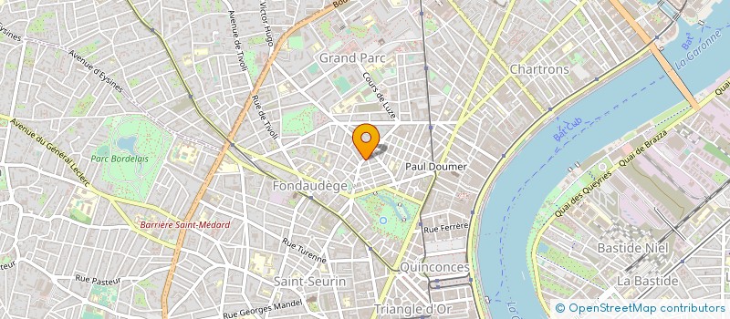 localisation de l'entreprise SA FABRICATION INDUSTRIELLE AQUITAINE à BORDEAUX