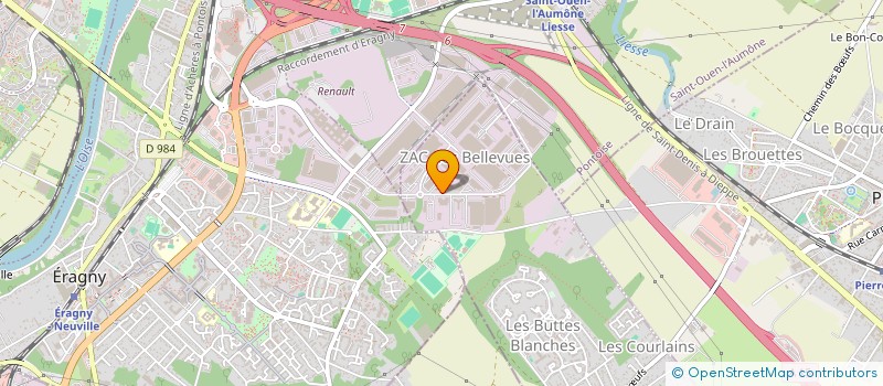 localisation de l'entreprise SA FERREIRA  HERBLAY-SUR-SEINE