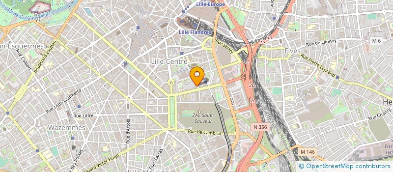 localisation de l'entreprise SA FINANCIERE DE GESTION à LILLE