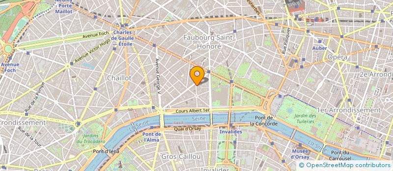 localisation de l'entreprise SA FINANCIERE DU RHIN à PARIS