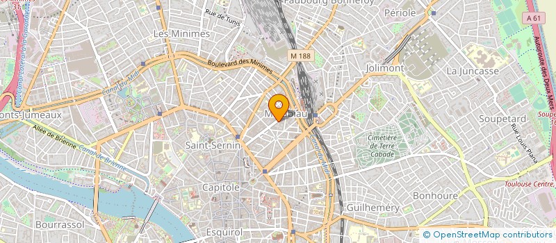localisation de l'entreprise SA FISCALITE, FINANCE, PATRIMOINE, RETRA à TOULOUSE