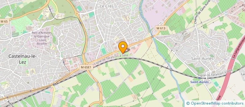 localisation de l'entreprise SA FMB à LE CRES