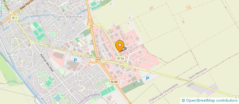 localisation de l'entreprise SA FROMENT à SAINT-MEMMIE