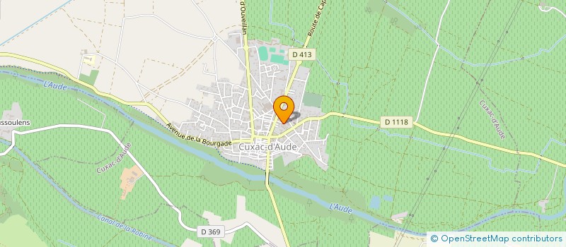 localisation de l'entreprise SA FUMAT ET FILS  CUXAC-D'AUDE