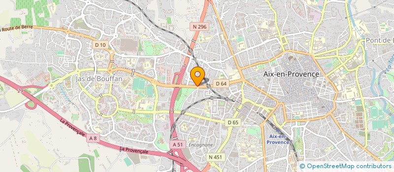 localisation de l'entreprise SA GARAGE COURIANT à AIX-EN-PROVENCE