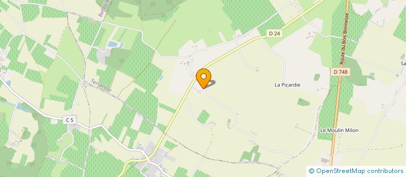 localisation de l'entreprise SA GARAGE DIZIER à TERRANJOU
