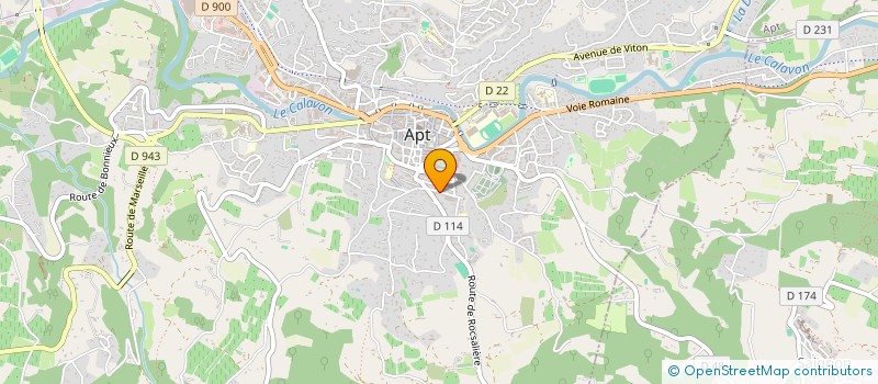 localisation de l'entreprise SA GAY à APT